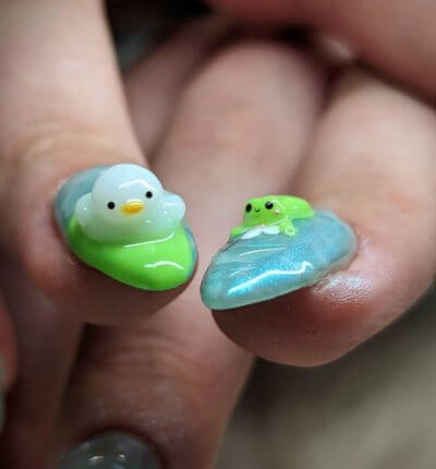 Frog and Duck Nails