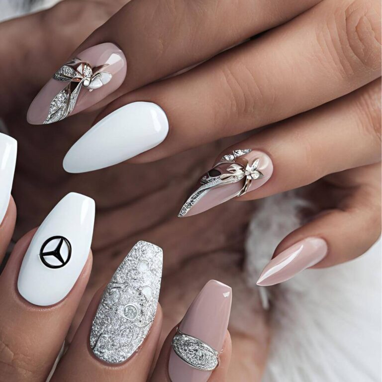 mercedes nails designs