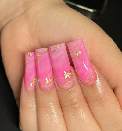 Pink and Gold 